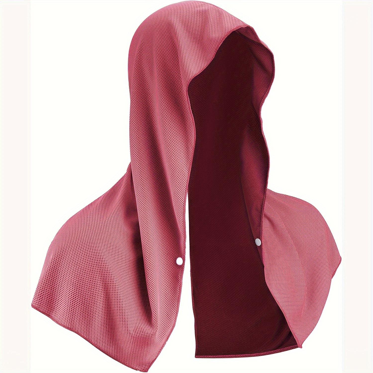 Quick-Dry U-Shaped Cooling Towel with Hood - Sun Protection for Beach, Camping, Gym, & Construction 63*30CM розы красного
Quick-Dry U-Shaped Cooling Towel with Hood - Sun Protection for Beach, Camping, Gym, & Construction 63*30CM розы красного