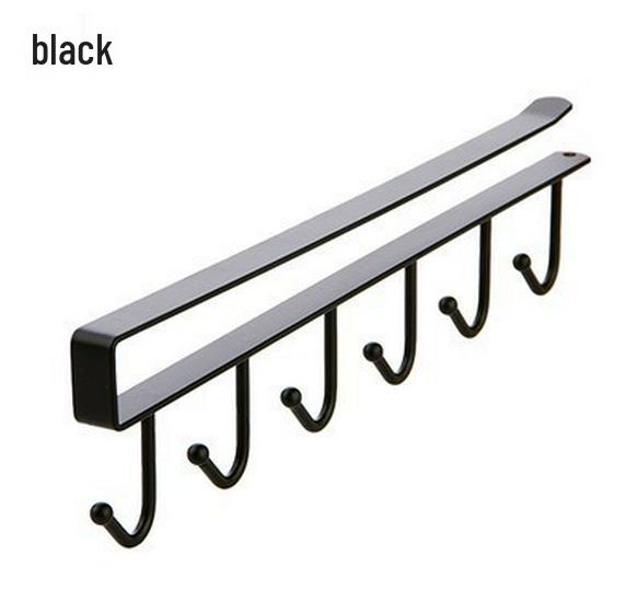 Wall-Mounted Dormitory Storage Rack: Hooks for Bags & Hats чёрный
Wall-Mounted Dormitory Storage Rack: Hooks for Bags & Hats чёрный