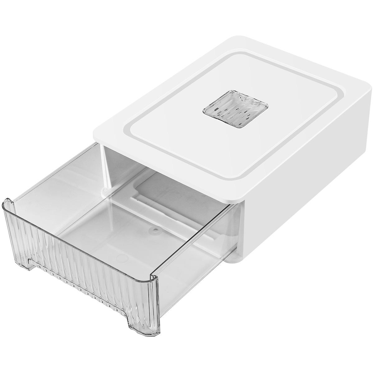 Органайзеры для нижнего белья, бюстгальтеры, носки, ящик для хранения одежды со съемным разделителем, ящик для штабелирования ПЭТ, разделитель для нижнего белья 34x26x11.6cm