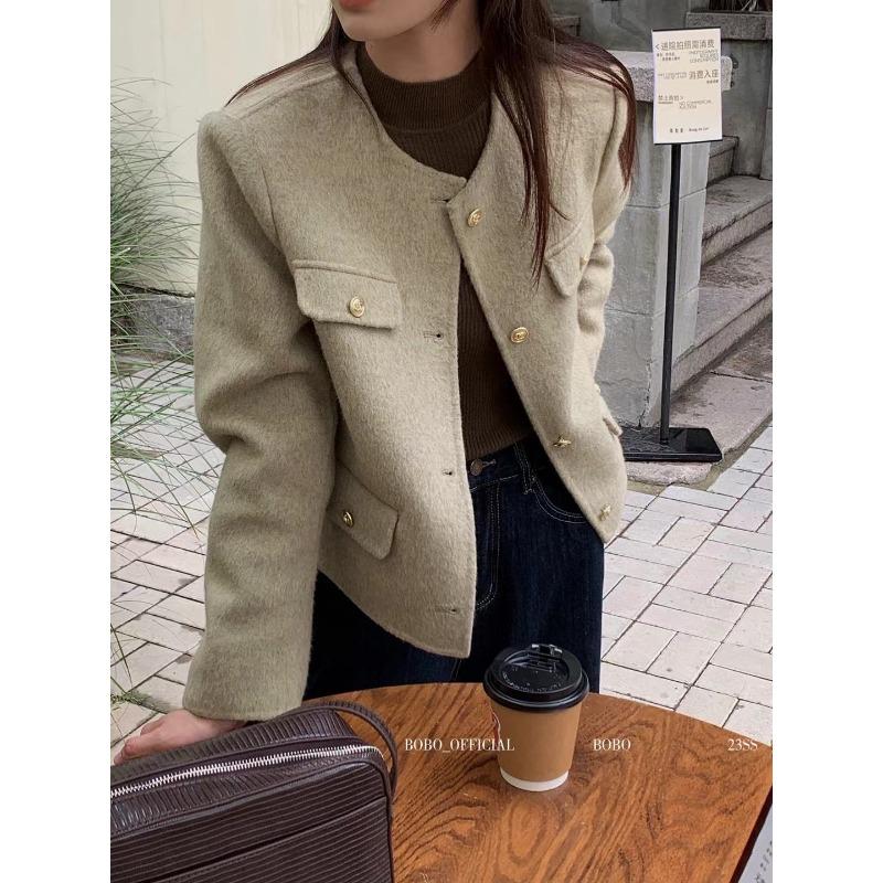 Осеннее женское пальто, свободный твидовый жакет с круглым вырезом S
Осеннее женское пальто, свободный твидовый жакет с круглым вырезом S