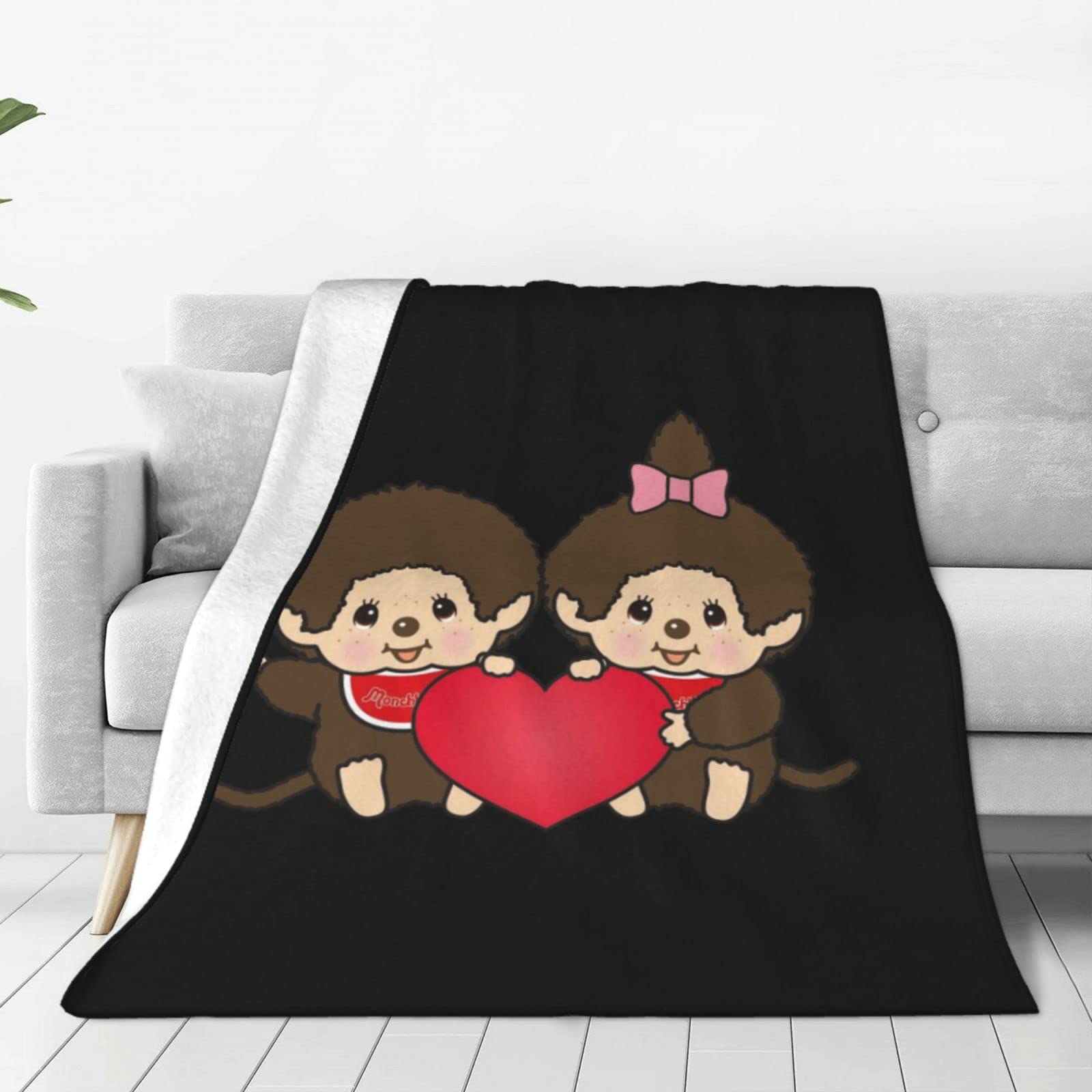 Monchhichi Fluffy and Stylish Flannel Warm and x Blanket, Blanket, All-Season Washable, Cute, 50 40
Monchhichi Fluffy and Stylish Flannel Warm and x Blanket, Blanket, All-Season Washable, Cute, 50 40