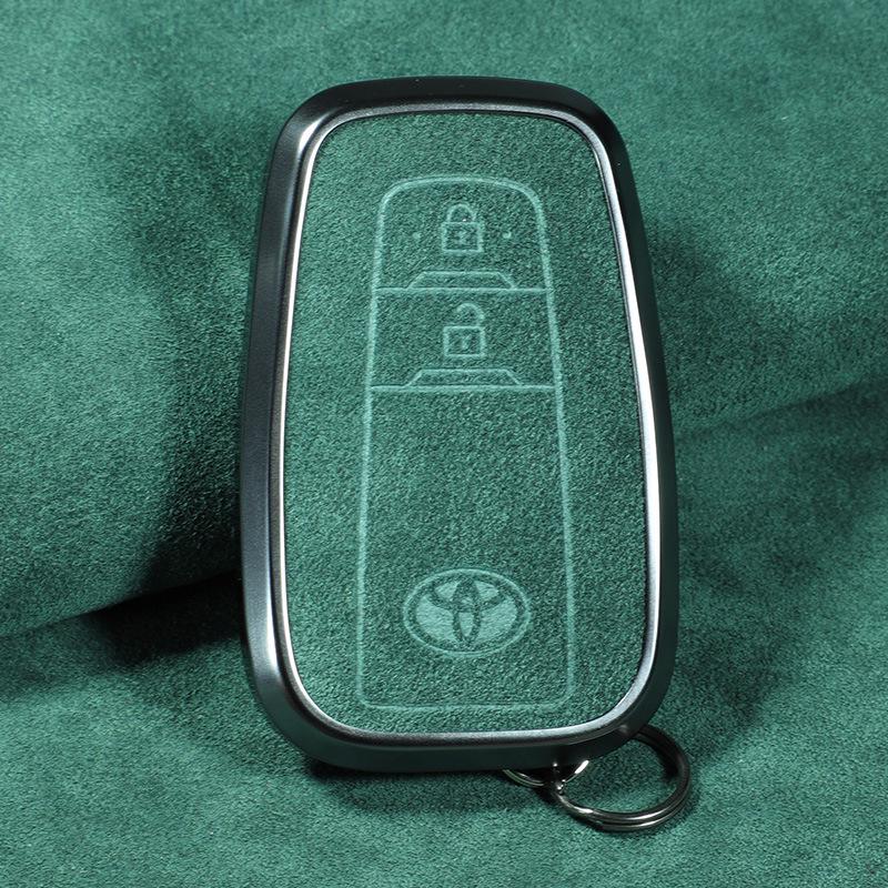 Захисний чохол-брелок зі замші на кнопку для Toyota Highlander, Corolla, C-HR, Levin, Asia Lion, RAV4 1
Захисний чохол-брелок зі замші на кнопку для Toyota Highlander, Corolla, C-HR, Levin, Asia Lion, RAV4 1