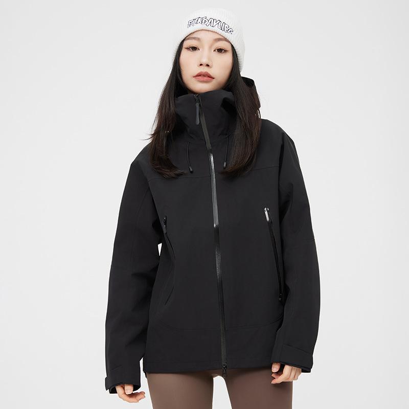 Unisex Waterproof Hardshell Jacket: Wear-Resistant, Multi-Functional Solid Color for City and Mountain Adventures Medium
Unisex Waterproof Hardshell Jacket: Wear-Resistant, Multi-Functional Solid Color for City and Mountain Adventures Medium