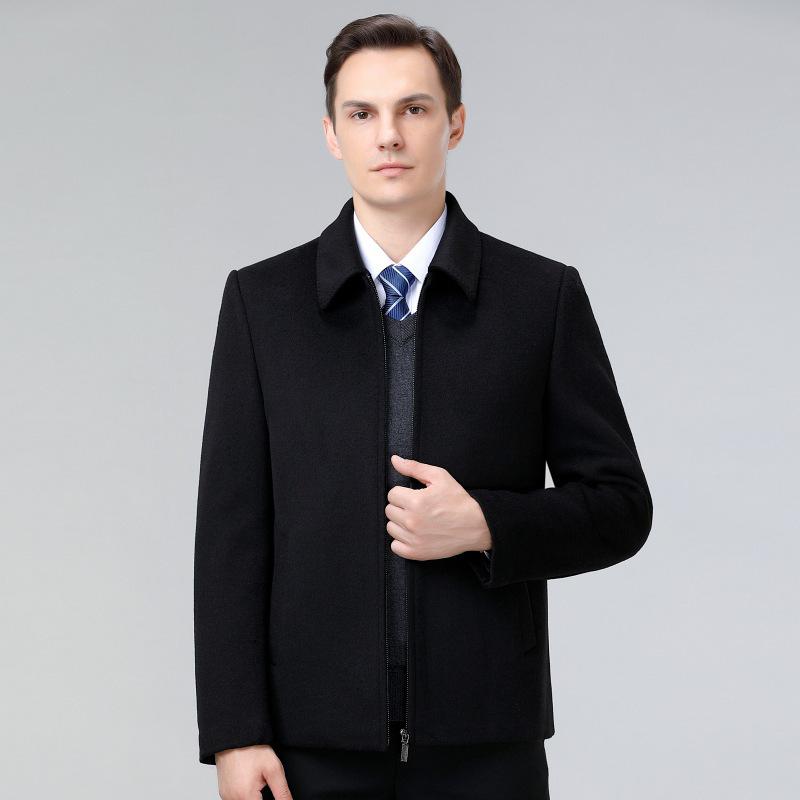 Men s Double-Sided Wool Jacket with Winter Down Liner for Middle-Aged Dads XXX-Large
Men s Double-Sided Wool Jacket with Winter Down Liner for Middle-Aged Dads XXX-Large