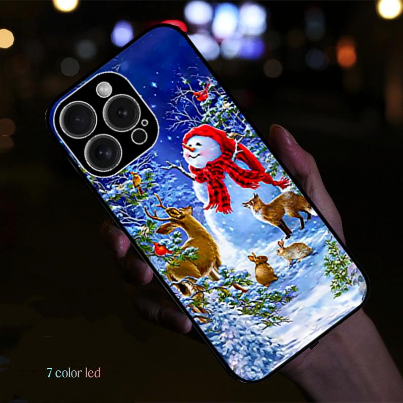 Merry Christmas Three Santa Claus Phone Case Art For iPhone 17 Air 16 15 14 13 12 11 Pro Max Plus LED Light Glow Cover Fundas iPhone 14
Merry Christmas Three Santa Claus Phone Case Art For iPhone 17 Air 16 15 14 13 12 11 Pro Max Plus LED Light Glow Cover Fundas iPhone 14