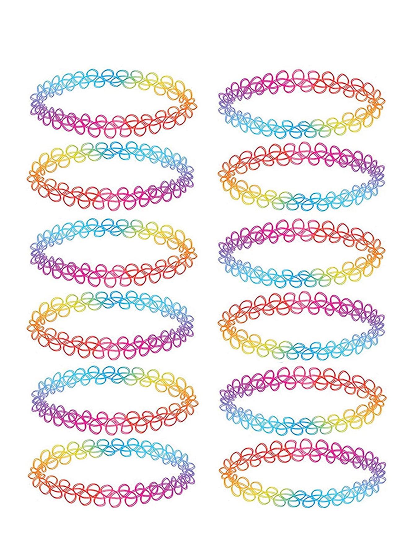 Versatile Elastic Fishing Line Necklace - European & American Style 1 piece (without card) різнокольоровий
Versatile Elastic Fishing Line Necklace - European & American Style 1 piece (without card) різнокольоровий