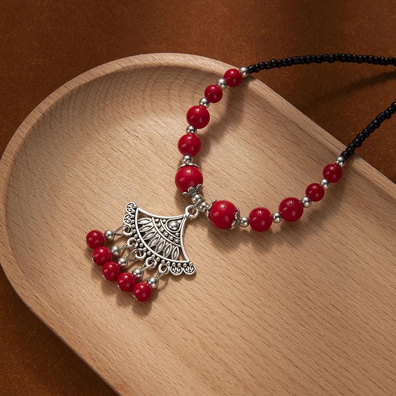 Bohemian Ethnic Style Forehead Chain Jewelry Blue And Red High-End Tassel Hair Chain Women S Travel Vacation Jewelry
Bohemian Ethnic Style Forehead Chain Jewelry Blue And Red High-End Tassel Hair Chain Women S Travel Vacation Jewelry