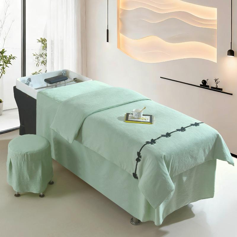 70x150cm 3-Piece Set Summer Lightweight Bubble Gauze Massage Bed Cover for Thai Shampoo Bed Head Therapy Bed Linen 70x150cm 3pcs set&set
70x150cm 3-Piece Set Summer Lightweight Bubble Gauze Massage Bed Cover for Thai Shampoo Bed Head Therapy Bed Linen 70x150cm 3pcs set&set