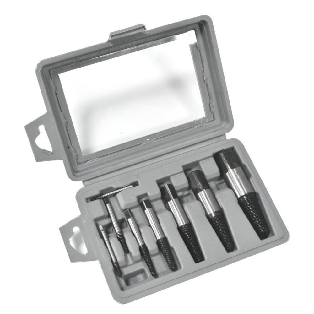 Легко извлекайте экстракторы винтов Сверло Сверла Набор экстракторов винтов Метчик Треугольная головка клапана серый
Легко извлекайте экстракторы винтов Сверло Сверла Набор экстракторов винтов Метчик Треугольная головка клапана серый