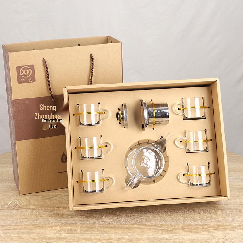AilanhuiJia WJ Borosilicate Glass Tea Set Straw Box Tea Set
AilanhuiJia WJ Borosilicate Glass Tea Set Straw Box Tea Set