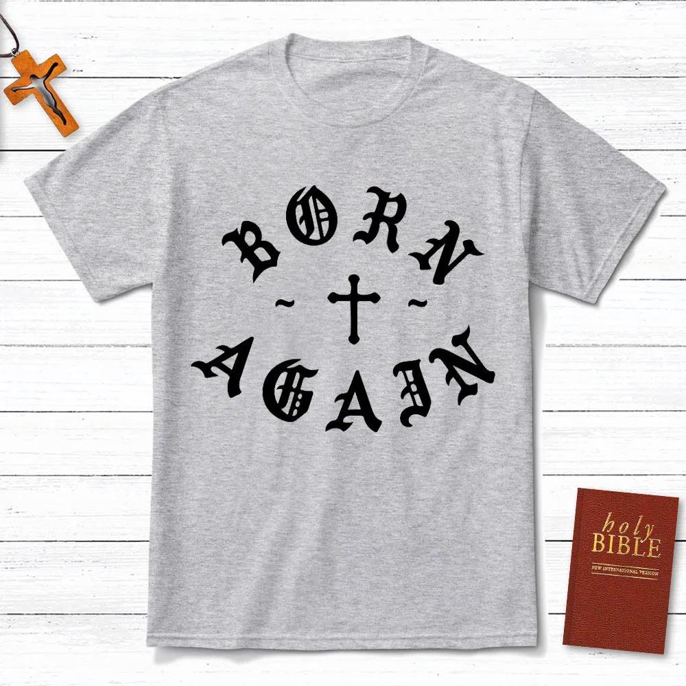 Born Again Christian TShirt Mens and Womens Short Sleeve Cotton Tees Retro HipHop Tops Summer Blouse Men Clothing Streetwear 4XL
Born Again Christian TShirt Mens and Womens Short Sleeve Cotton Tees Retro HipHop Tops Summer Blouse Men Clothing Streetwear 4XL