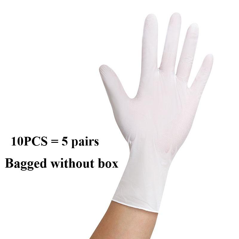 White Nitrile Disposable Gloves Powder & Latex Free Gloves for Kitchen Cooking Household Beauty Petcare Hair Dye Cleaning Gloves S
White Nitrile Disposable Gloves Powder & Latex Free Gloves for Kitchen Cooking Household Beauty Petcare Hair Dye Cleaning Gloves S