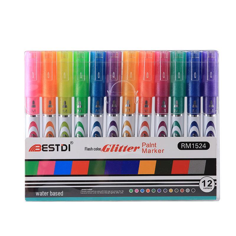 Biaodian Acrylic Marker Set: Quick-Drying, Kid-Friendly Watercolor Pens for Drawing and Hand Painting Round Tip
Biaodian Acrylic Marker Set: Quick-Drying, Kid-Friendly Watercolor Pens for Drawing and Hand Painting Round Tip