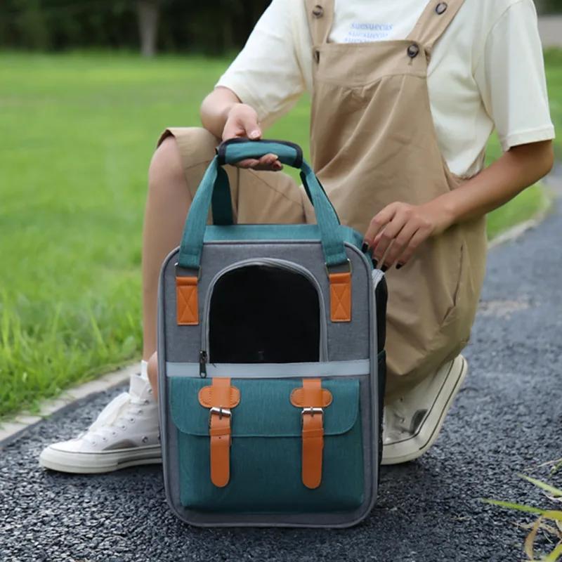 Cat Bag Out Portable Backpack Portable Foldable Breathable Not Stuffy Cat Out Bag Pet Backpack зелёный
Cat Bag Out Portable Backpack Portable Foldable Breathable Not Stuffy Cat Out Bag Pet Backpack зелёный