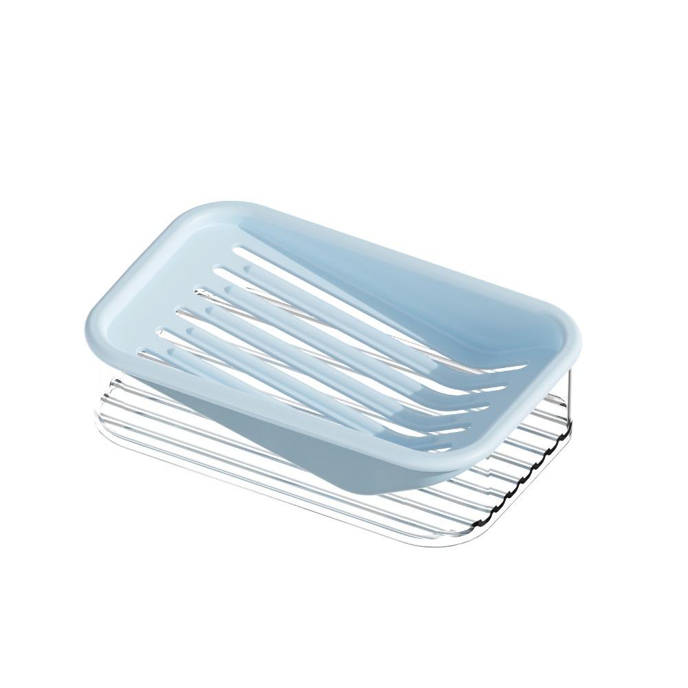 Double-Layer Soap Box Plastic Soap Case Durable Soap Dish Dormitory синий
Double-Layer Soap Box Plastic Soap Case Durable Soap Dish Dormitory синий
