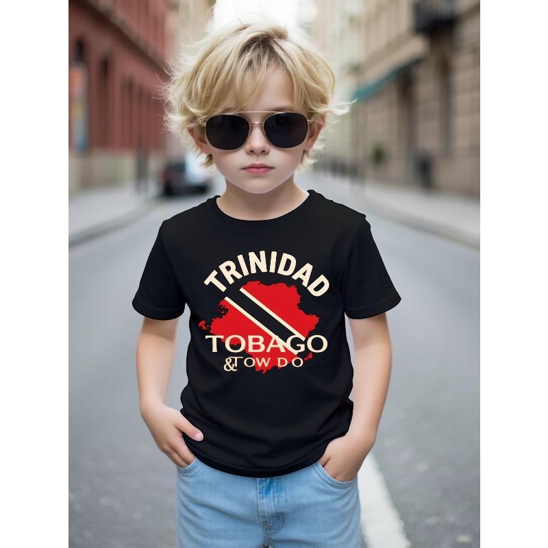 European sizes New Casual Short-Sleeved T-Shirt for Boys, Perfect for Summer, Featuring a Round Neck And Printed Design 164cm чорний
European sizes New Casual Short-Sleeved T-Shirt for Boys, Perfect for Summer, Featuring a Round Neck And Printed Design 164cm чорний