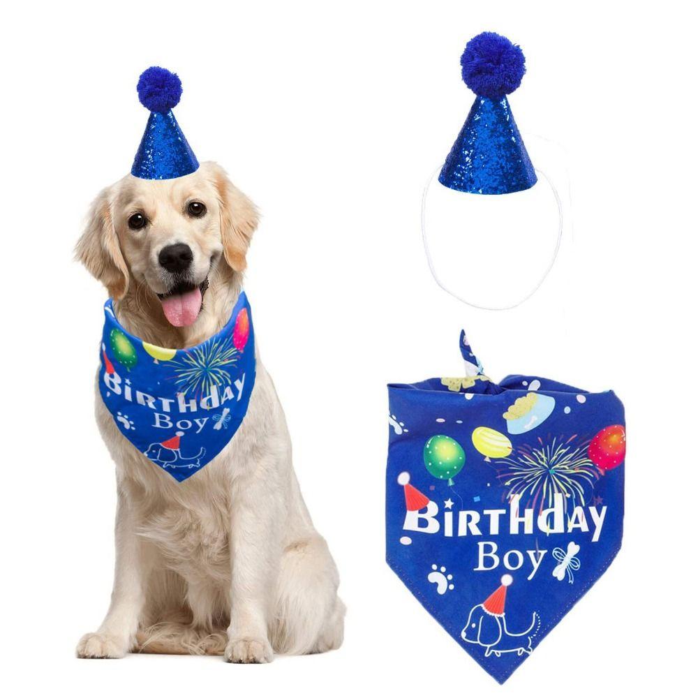 Decorative Pet Birthday Triangle Scarf Polyester Dog Birthday Saliva Towel For Cats Puppy
Decorative Pet Birthday Triangle Scarf Polyester Dog Birthday Saliva Towel For Cats Puppy