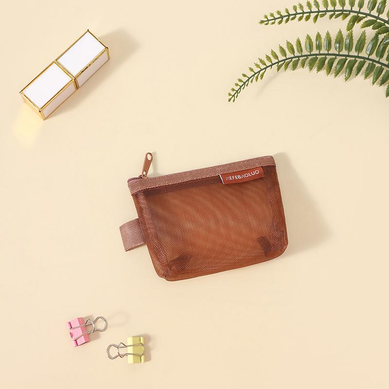 Transparent Mesh Pencil Case - Large Capacity for Students and Exam Use
Transparent Mesh Pencil Case - Large Capacity for Students and Exam Use