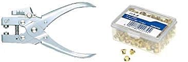 Kokuyo Eyelet Punch Hin-M200 + 250 Brass Eyelets Hin-200
Kokuyo Eyelet Punch Hin-M200 + 250 Brass Eyelets Hin-200