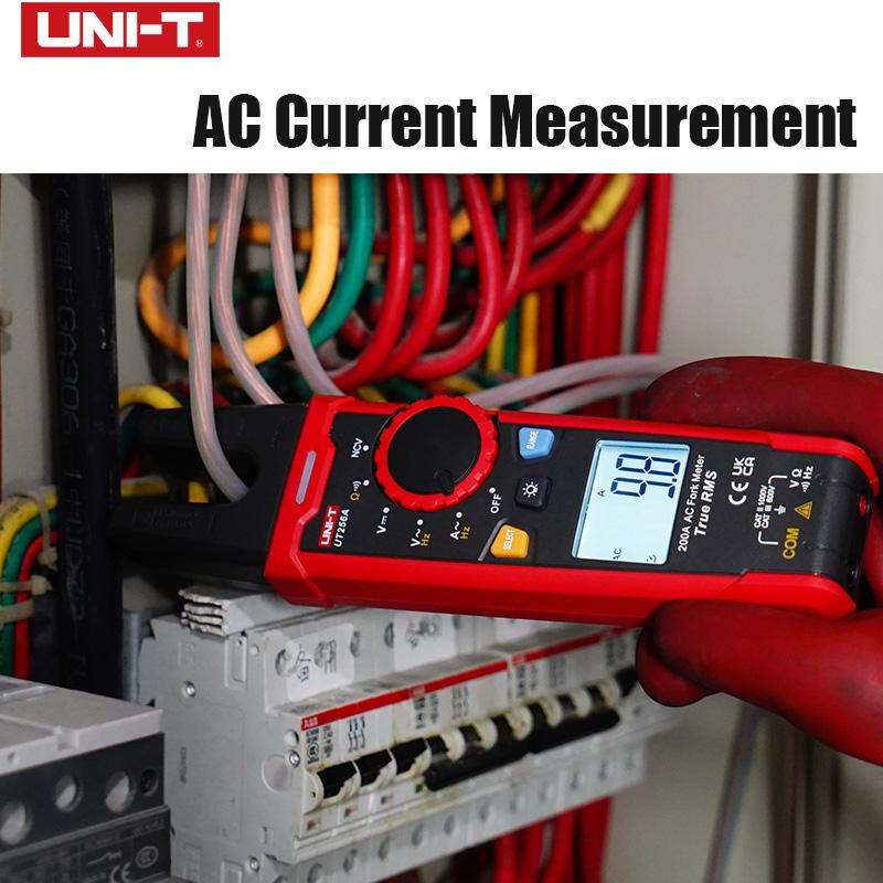 UNI-T Fork Meter UT256 60A AC DC Current Digital Clamp Meter True RMS Щипці Амперметр NCV Ом Електричний тестер Високоточний
UNI-T Fork Meter UT256 60A AC DC Current Digital Clamp Meter True RMS Щипці Амперметр NCV Ом Електричний тестер Високоточний
