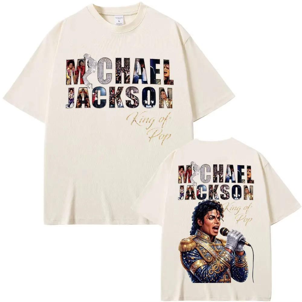 Michael Jackson King Of Pop Photo Letter Fill Dual-Sided Oversized T-Shirt Retro Pop Legend Streetwear Women And Men T-shirts XXXL
Michael Jackson King Of Pop Photo Letter Fill Dual-Sided Oversized T-Shirt Retro Pop Legend Streetwear Women And Men T-shirts XXXL