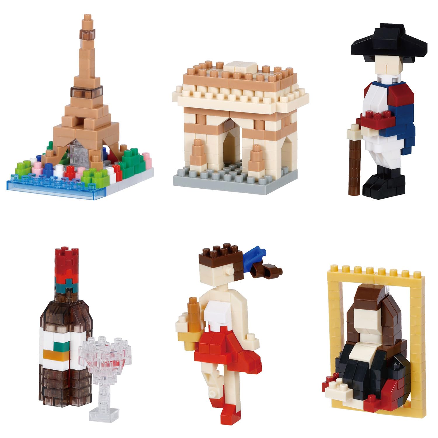 Kawada Nano Block Mini Nano France 1BOX 6 6 types in total (BOX) NBMC_66S = pieces,
Kawada Nano Block Mini Nano France 1BOX 6 6 types in total (BOX) NBMC_66S = pieces,