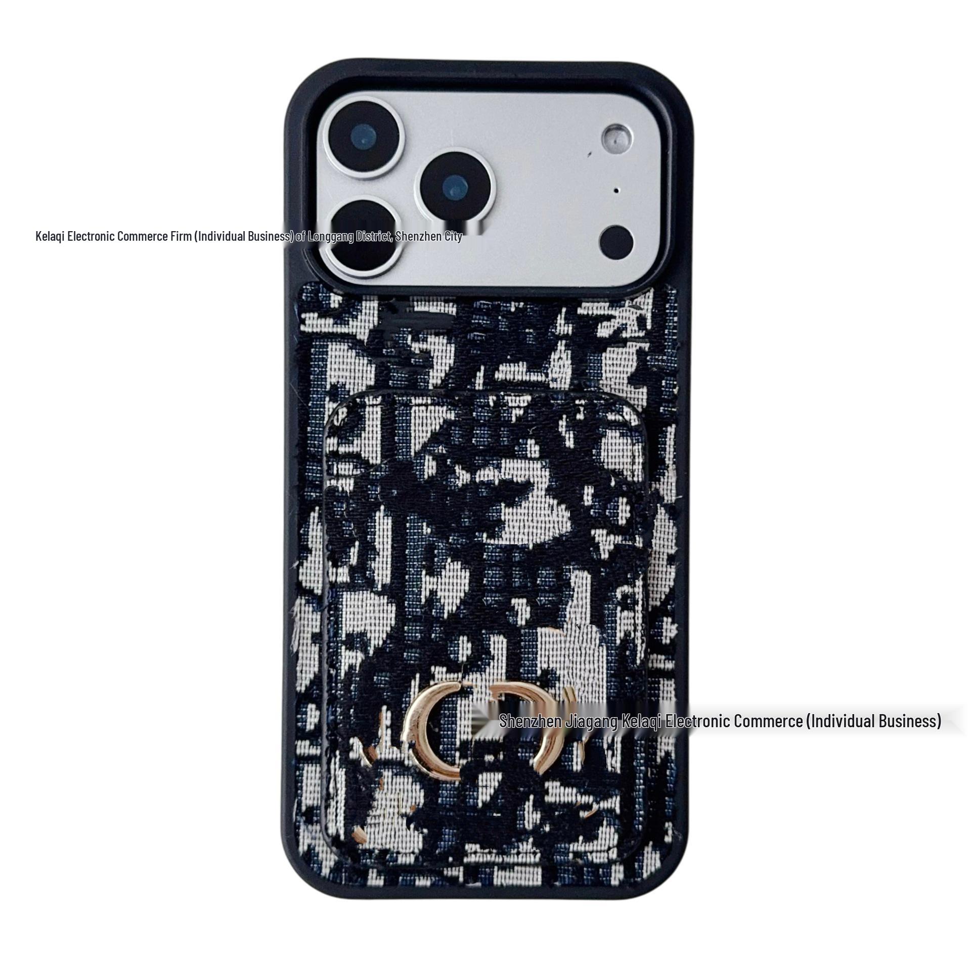 Trendy Card Holder Phone Case for Apple 17ProMax iPhone 16 - Original Leather Fabric iPhone14 Pro
Trendy Card Holder Phone Case for Apple 17ProMax iPhone 16 - Original Leather Fabric iPhone14 Pro
