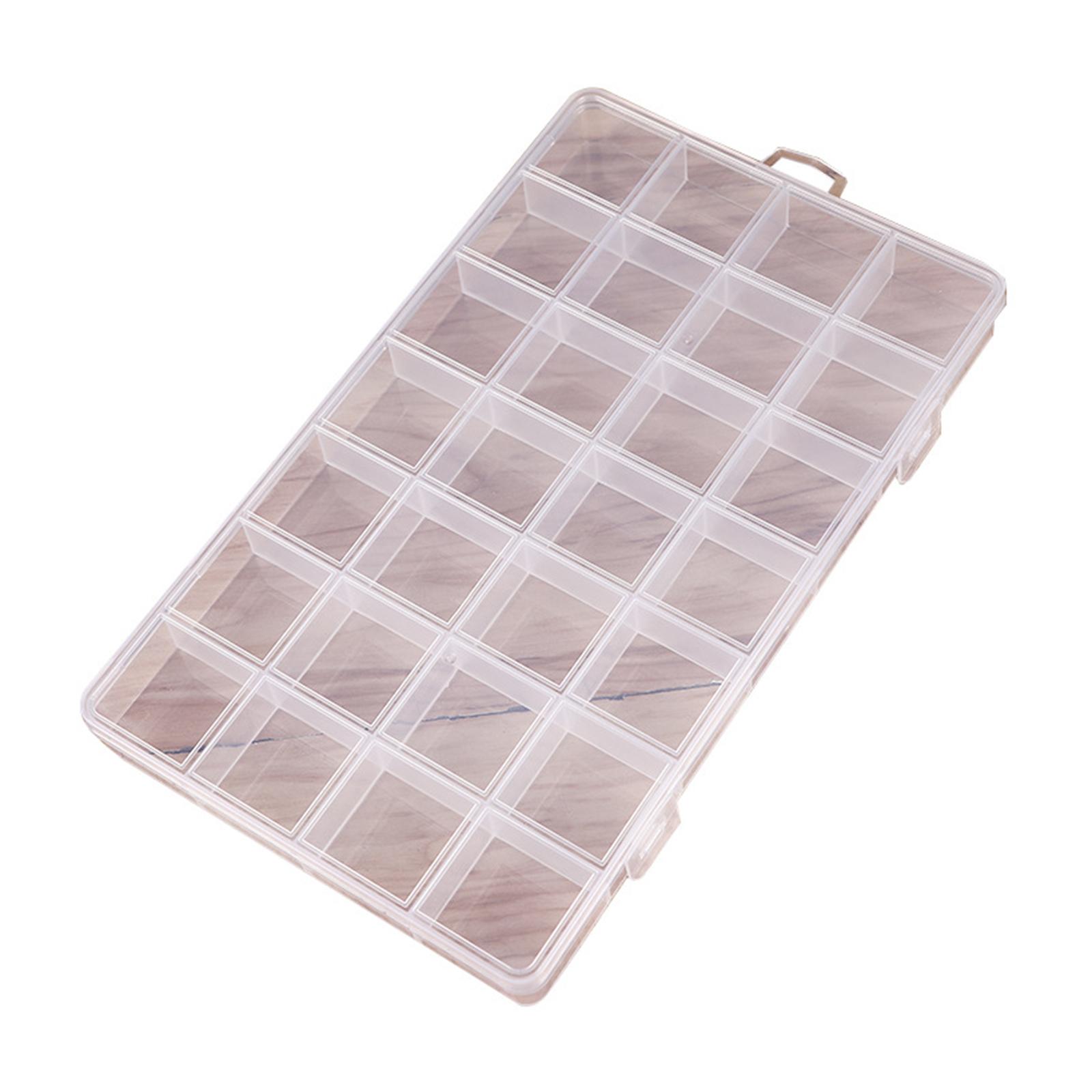 Transparent Plastic Jewelry Organizer Box Compartment Storage Container for Bead Rings Jewelry Display Organizer 28 Slot 1
Transparent Plastic Jewelry Organizer Box Compartment Storage Container for Bead Rings Jewelry Display Organizer 28 Slot 1
