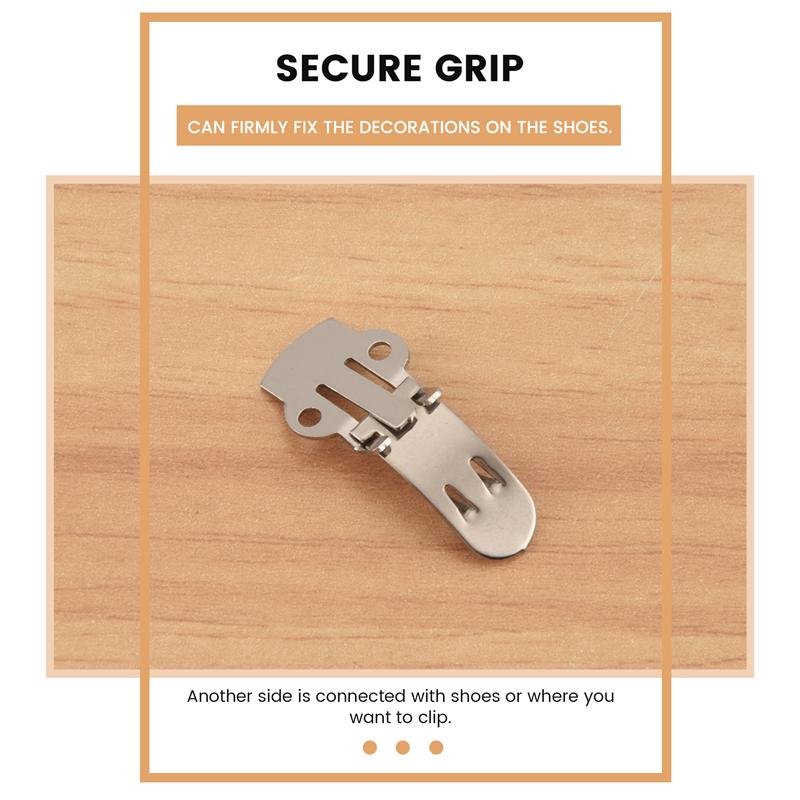 A34R 20Pcs Blank Stainless Steel Shoe Clips Clip DIY Craft Buckles NONE
A34R 20Pcs Blank Stainless Steel Shoe Clips Clip DIY Craft Buckles NONE