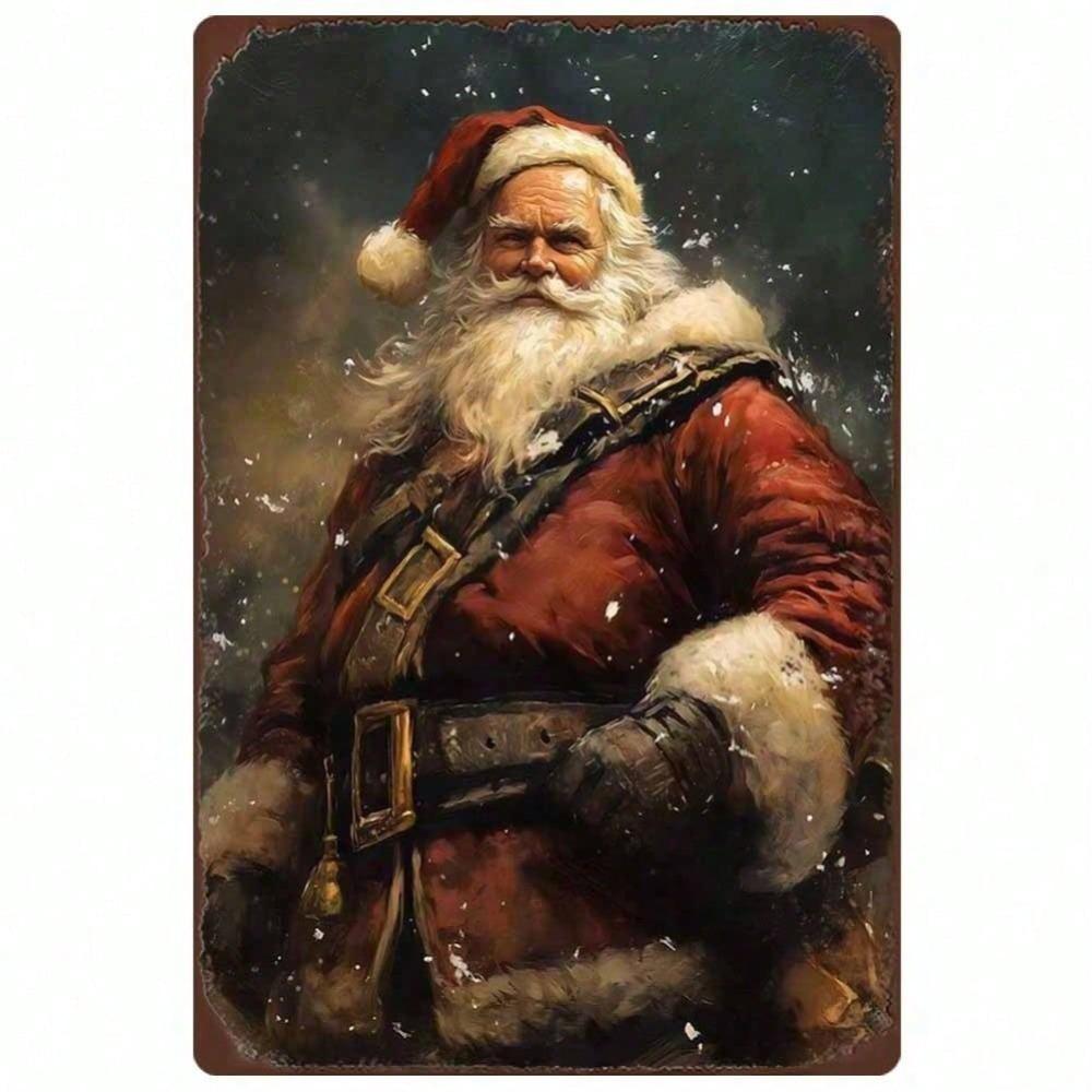 Vintage Metal Tin Sign Santa Claus Wall Art, 12x8 Inch Handmade Look Decorative Plaque for Home Office Cafe, Unique Christmas Holiday Gift 20x30 різнокольоровий
Vintage Metal Tin Sign Santa Claus Wall Art, 12x8 Inch Handmade Look Decorative Plaque for Home Office Cafe, Unique Christmas Holiday Gift 20x30 різнокольоровий