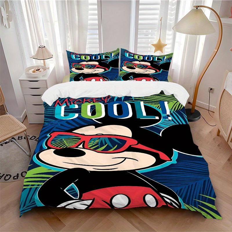 3pcs Mickey Cool 1 Cover+2 Pillowcases, Pillow Inserts Not Included, Machine Washable, All-Season Use, Teen and Adult Rooms120 135x200cm
3pcs Mickey Cool 1 Cover+2 Pillowcases, Pillow Inserts Not Included, Machine Washable, All-Season Use, Teen and Adult Rooms120 135x200cm