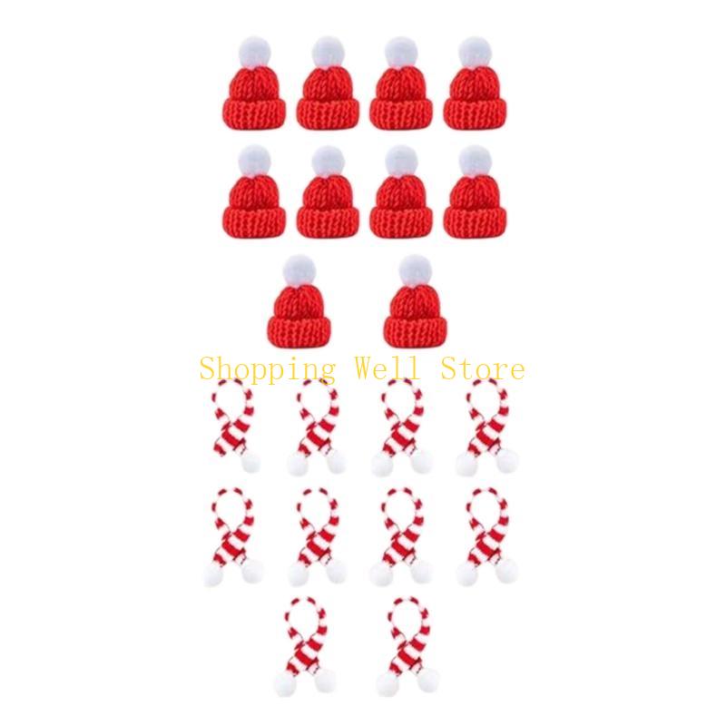 KX4B Practical Pack of 20 Small Christmas Hat Decorations Party Supplies for Stylish Bottles and Festival Home Decoration червоний
KX4B Practical Pack of 20 Small Christmas Hat Decorations Party Supplies for Stylish Bottles and Festival Home Decoration червоний