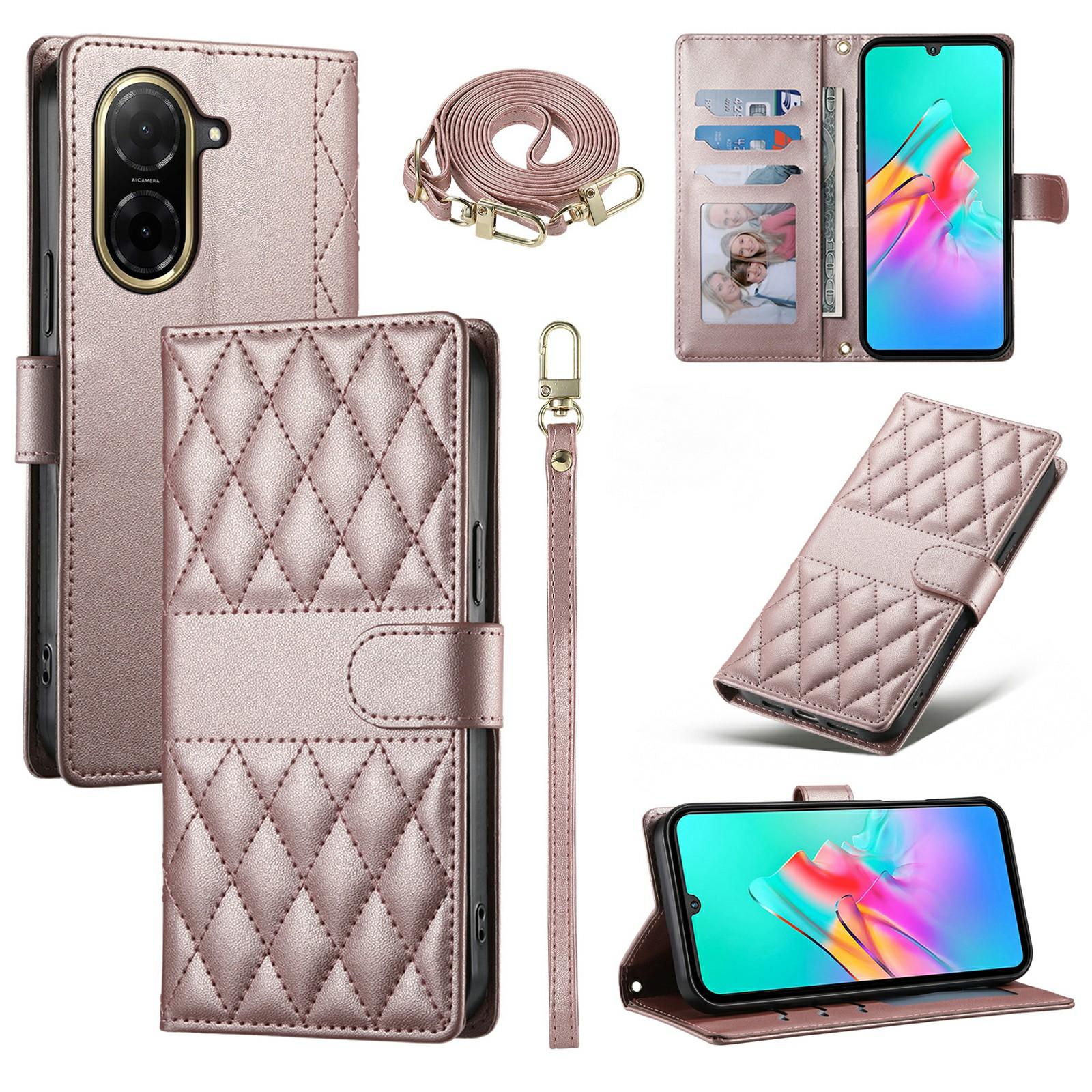 Для Xiaomi Redmi A5 NFC (Європа) (173.45мм) Гаманець-чохол Ромбова строчка Підставка Шкіряний чохол для телефону з довгим/коротким ремінцем
Для Xiaomi Redmi A5 NFC (Європа) (173.45мм) Гаманець-чохол Ромбова строчка Підставка Шкіряний чохол для телефону з довгим/коротким ремінцем