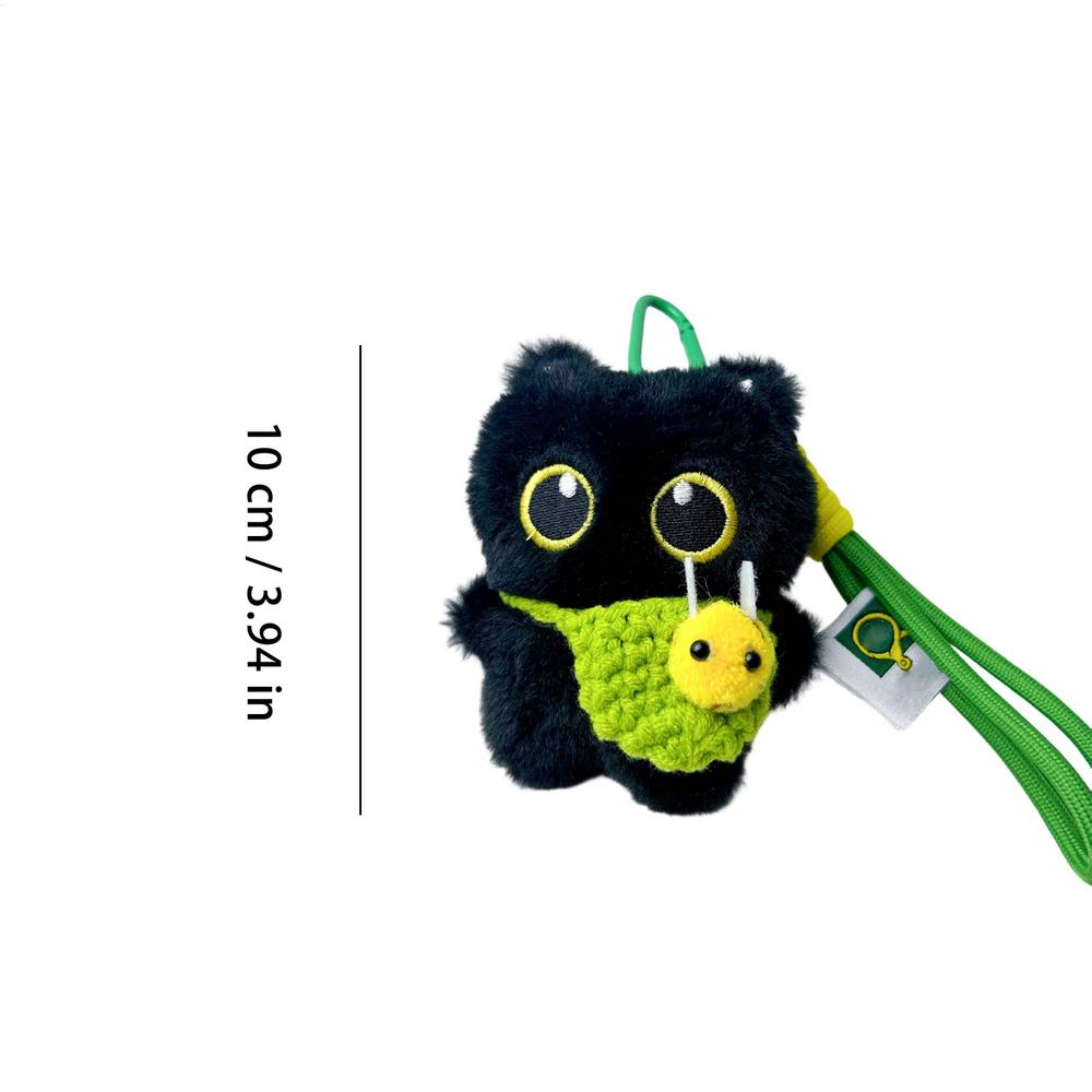 Black Cat Plush cute Doll Keychain Camera Shoulder Bag Doll Bag Pendant Car Key Ring Gifts Car Keyring Accessories зелений
Black Cat Plush cute Doll Keychain Camera Shoulder Bag Doll Bag Pendant Car Key Ring Gifts Car Keyring Accessories зелений