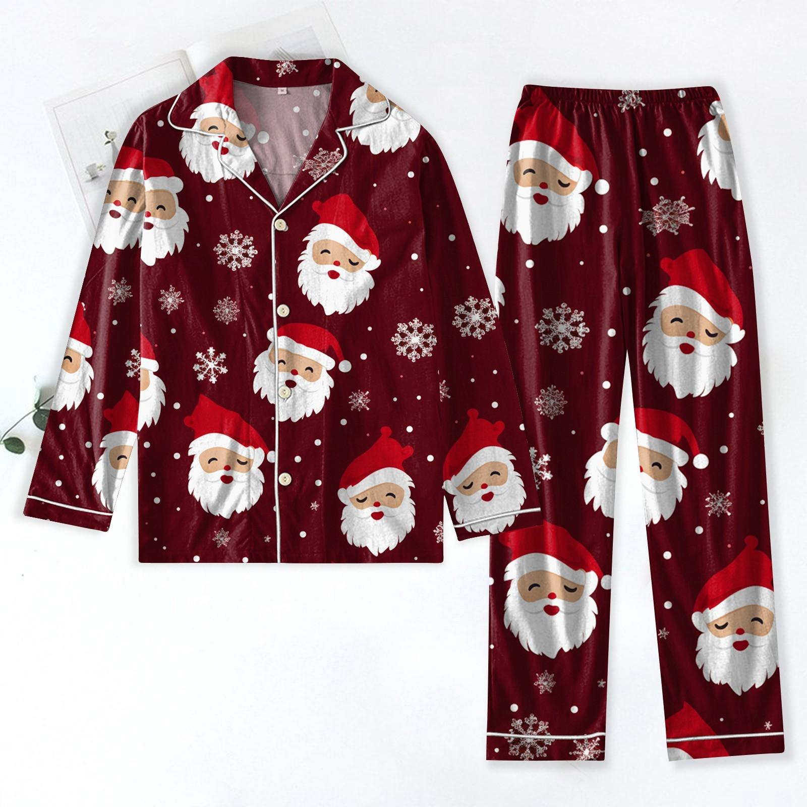 Женский костюм из 2 предметов с принтом, топ на пуговицах с длинными рукавами, широкие брюки, комплект, пижамный домашний повседневный костюм S винный
Женский костюм из 2 предметов с принтом, топ на пуговицах с длинными рукавами, широкие брюки, комплект, пижамный домашний повседневный костюм S винный