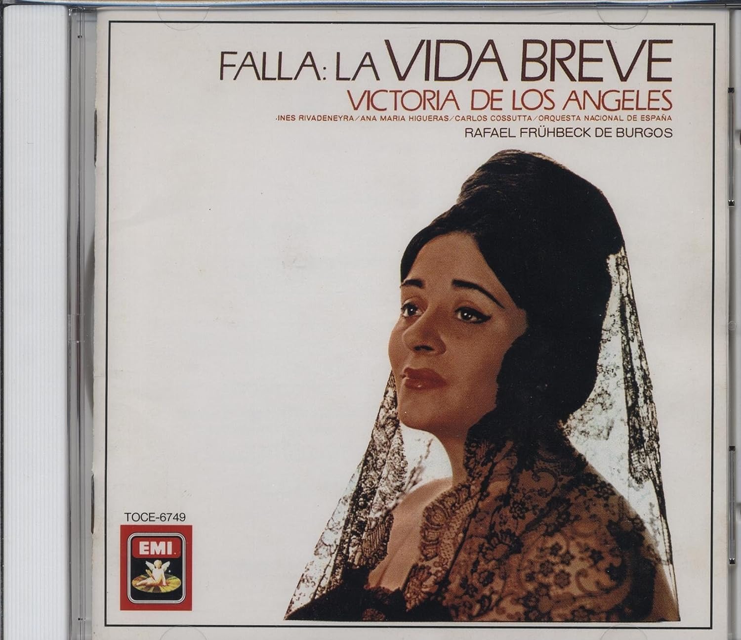 CD LOS ANGELES (VICTORIA DE), COC, SAN - A Fleeting Life*Opera TOCE6749 Japan ObiClassical Used
CD LOS ANGELES (VICTORIA DE), COC, SAN - A Fleeting Life*Opera TOCE6749 Japan ObiClassical Used