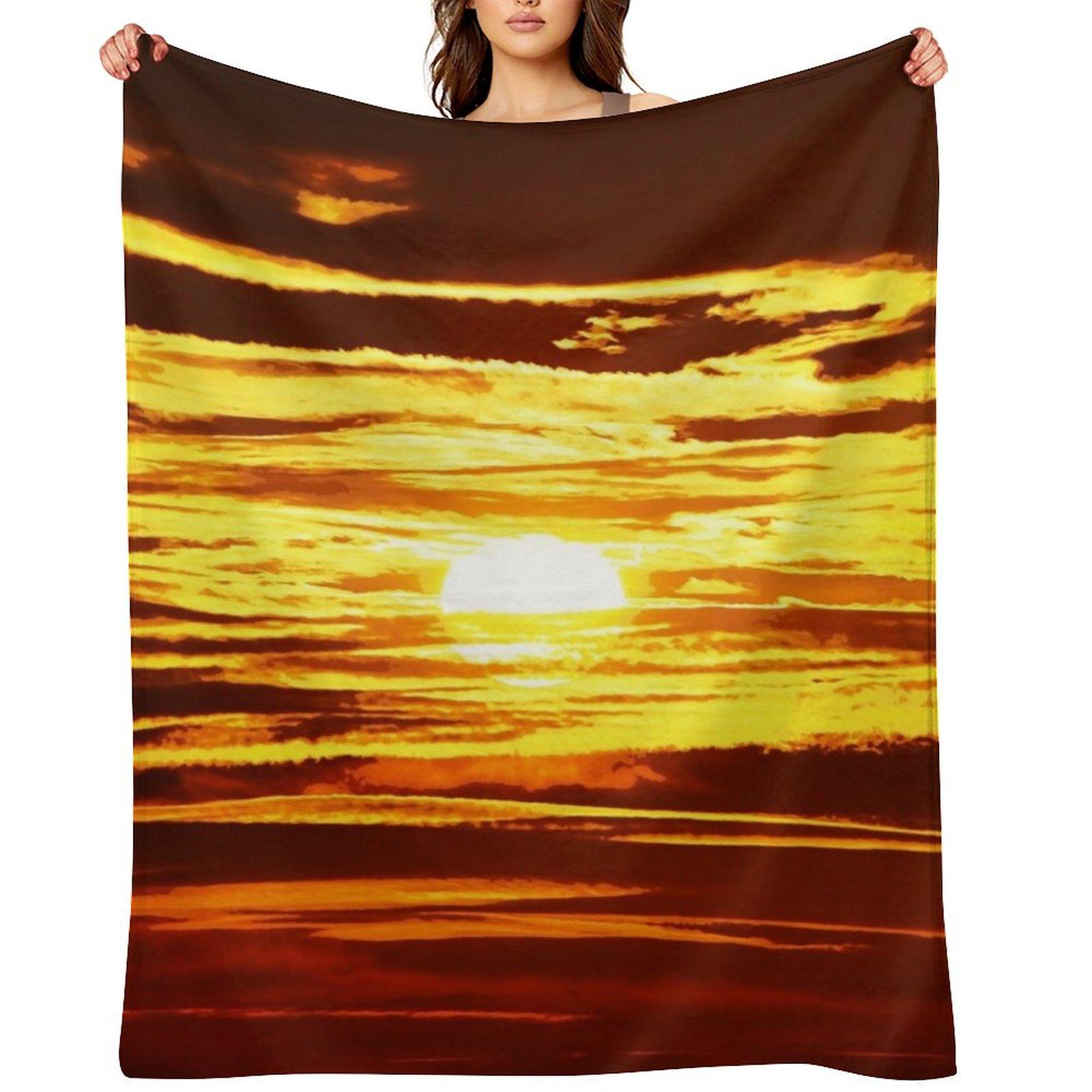 Setting Sun Throw Blanket Luxury Brand Sleeping Bag MultiPurpose Quilt Blankets 102x76cm(40x30in)
Setting Sun Throw Blanket Luxury Brand Sleeping Bag MultiPurpose Quilt Blankets 102x76cm(40x30in)