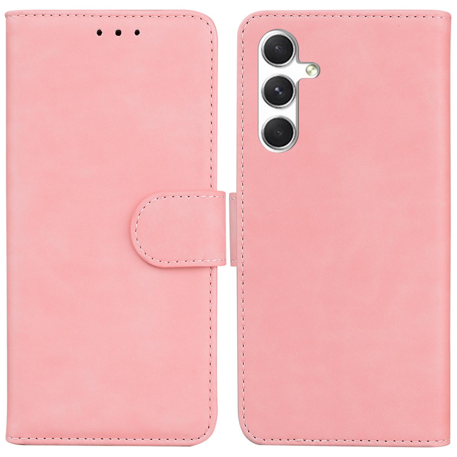 For Samsung Galaxy S24 Case Phone Shell Wallet Solid Color PU Leather Mobile Phone Cover Pink
For Samsung Galaxy S24 Case Phone Shell Wallet Solid Color PU Leather Mobile Phone Cover Pink