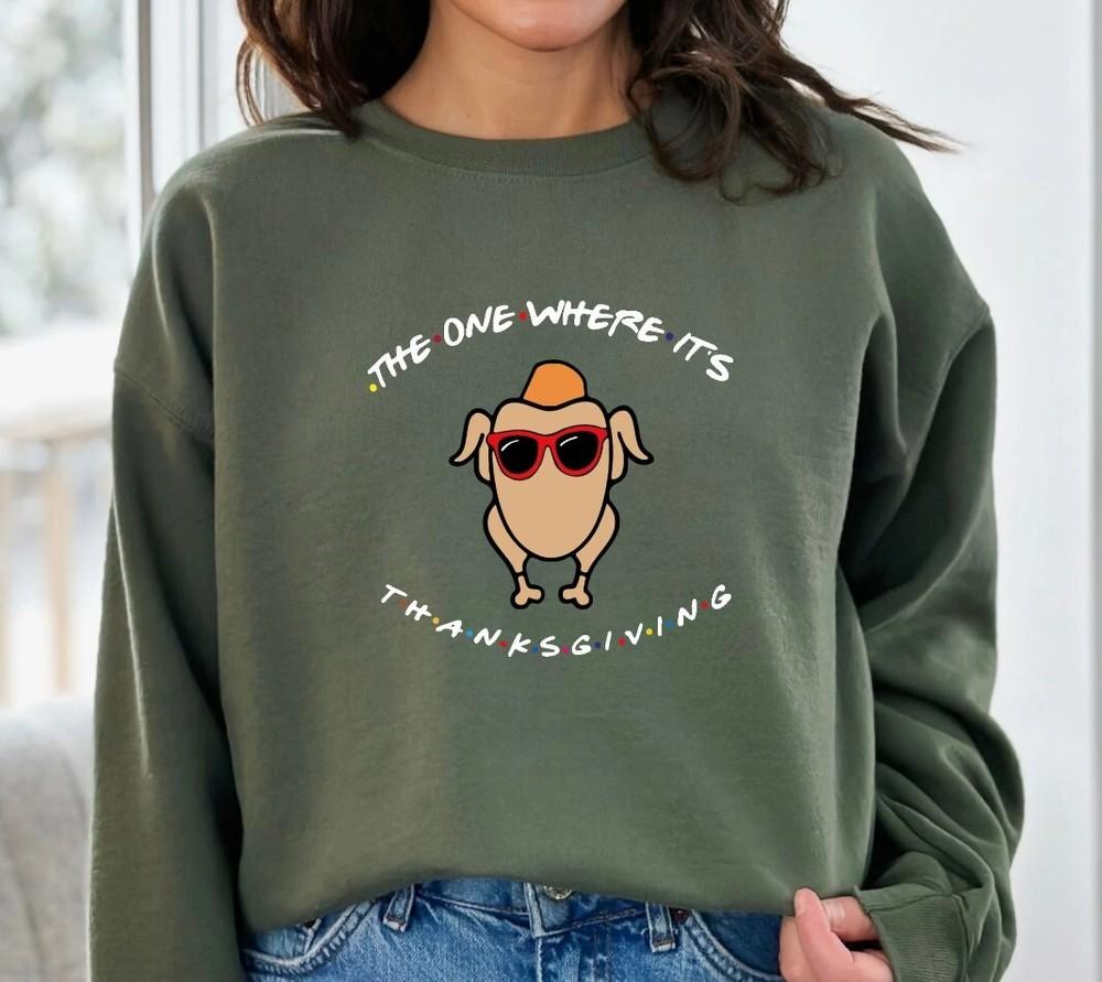 The One Where It S Thanksgiving Shirt, Turkey Thanksgiving Shirt, Friends Turkey Unisex T-Shirt XXXXL
The One Where It S Thanksgiving Shirt, Turkey Thanksgiving Shirt, Friends Turkey Unisex T-Shirt XXXXL