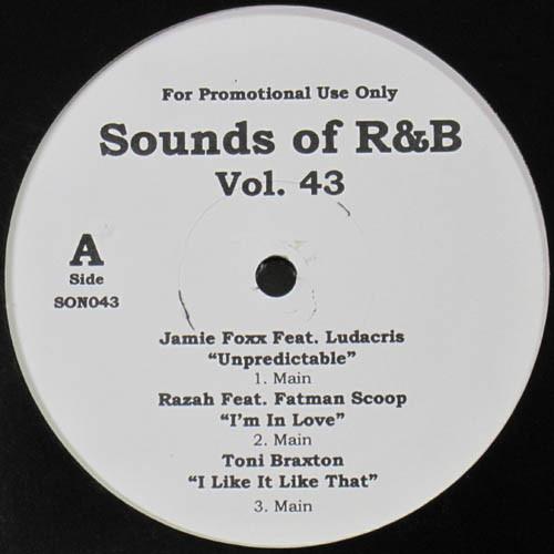 12inch Record VARIOUS - Sounds Of R&B Vol. 43 SON043 Not On Label 2006 US Rap & Hip-Hop/R&B Used
12inch Record VARIOUS - Sounds Of R&B Vol. 43 SON043 Not On Label 2006 US Rap & Hip-Hop/R&B Used
