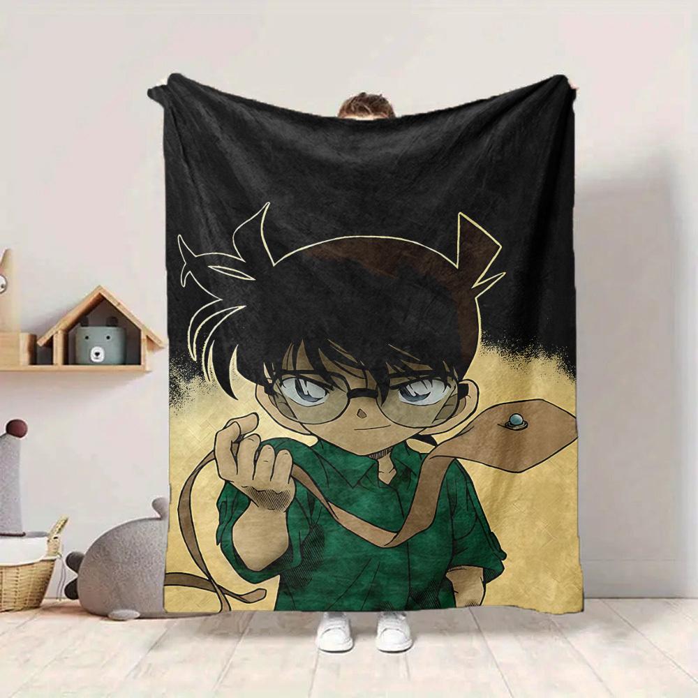 1pc Detective Conan Flannel Throw Blanket - HD Printed Lightweight Soft Warm All-Season Blanket for Sofa, Bed, Travel, Camping - Machine Washable039 130cmx150cm
1pc Detective Conan Flannel Throw Blanket - HD Printed Lightweight Soft Warm All-Season Blanket for Sofa, Bed, Travel, Camping - Machine Washable039 130cmx150cm