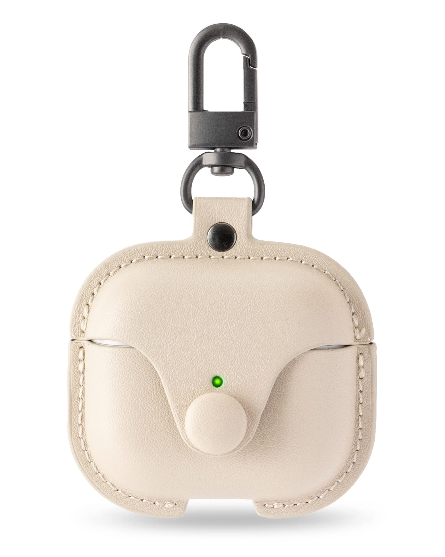 JAC AirPods 3-го поколения чехол из ПУ кожи с передним светодиодным индикатором, полностью совместимый с беспроводной зарядкой, стильный, видимый, защита, противоударный, (Airpods
JAC AirPods 3-го поколения чехол из ПУ кожи с передним светодиодным индикатором, полностью совместимый с беспроводной зарядкой, стильный, видимый, защита, противоударный, (Airpods