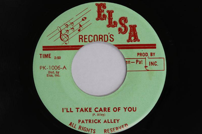 7inch Record PATRICK ALLEY Ill Take Care Of You Star Dub PK1006 ELSA RECORDS 1975 US Reggae Ska Dub Used
7inch Record PATRICK ALLEY Ill Take Care Of You Star Dub PK1006 ELSA RECORDS 1975 US Reggae Ska Dub Used