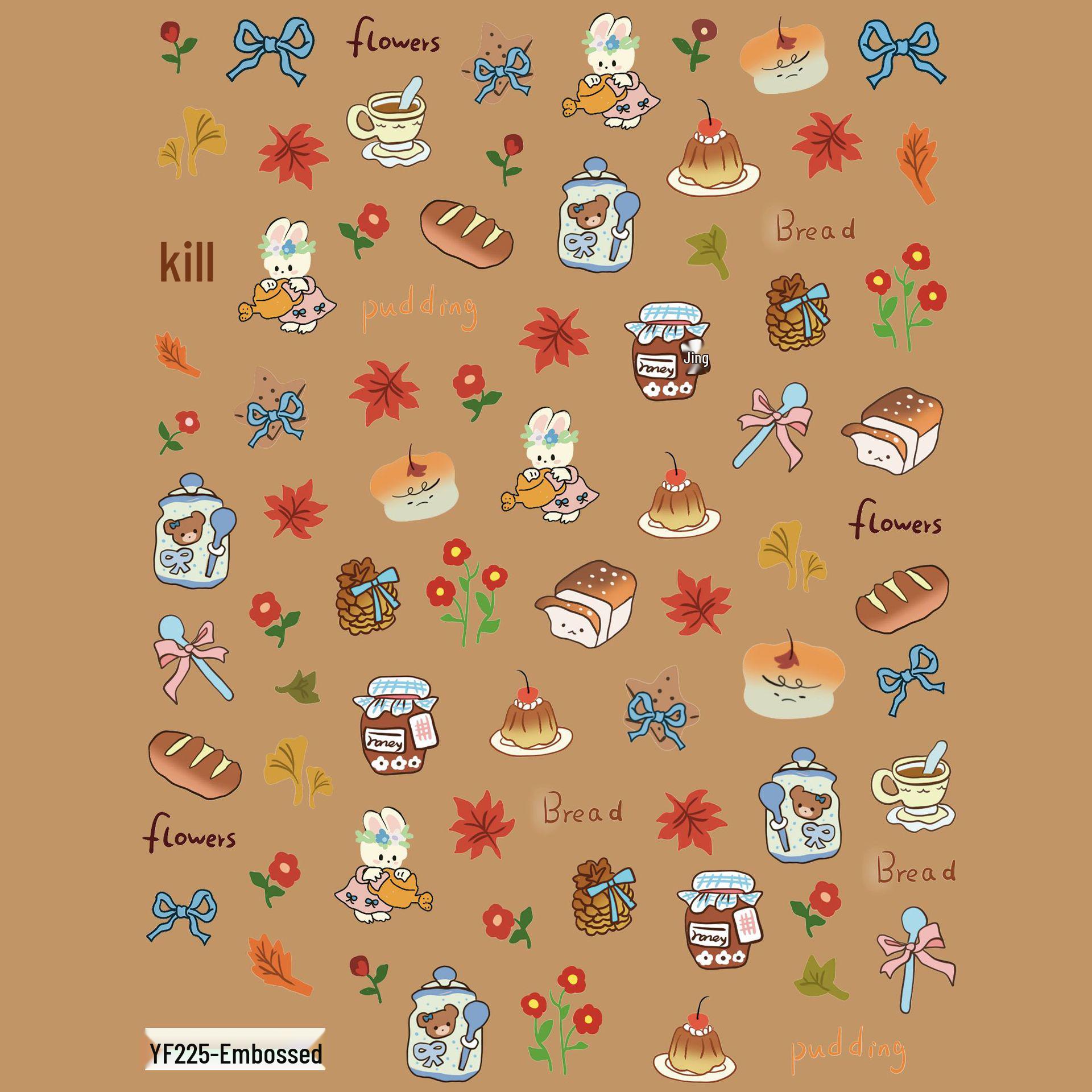 Autumn Forest Nail Art Stickers: Maple Leaves, Foxes, Persimmons, Acorns, Fallen Leaves
Autumn Forest Nail Art Stickers: Maple Leaves, Foxes, Persimmons, Acorns, Fallen Leaves