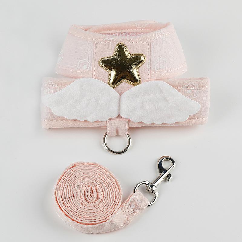 Angel Wings Vest-Style Cat Leash & Harness - Anti-Escape Pet Gear for Outdoor Walks XL - 6-8 lbs рожевий
Angel Wings Vest-Style Cat Leash & Harness - Anti-Escape Pet Gear for Outdoor Walks XL - 6-8 lbs рожевий