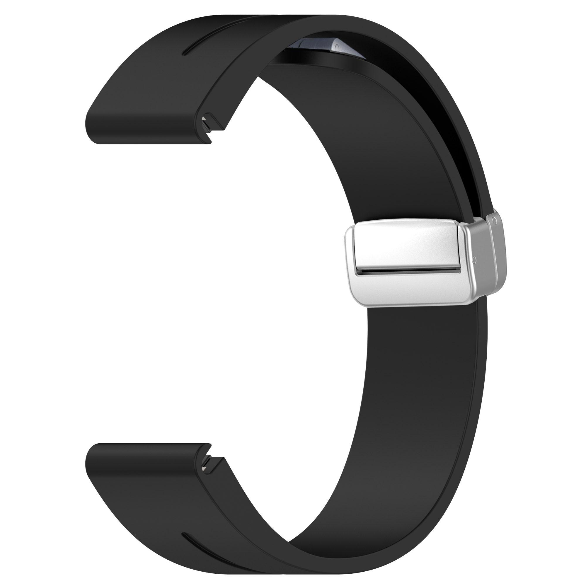 For Samsung Galaxy Watch 6/6 Classic/5/4/Huawei Watch GT 3 42mm Silicone Strap Magnetic Silver Buckle 20mm Watchband Navy Blue
For Samsung Galaxy Watch 6/6 Classic/5/4/Huawei Watch GT 3 42mm Silicone Strap Magnetic Silver Buckle 20mm Watchband Navy Blue