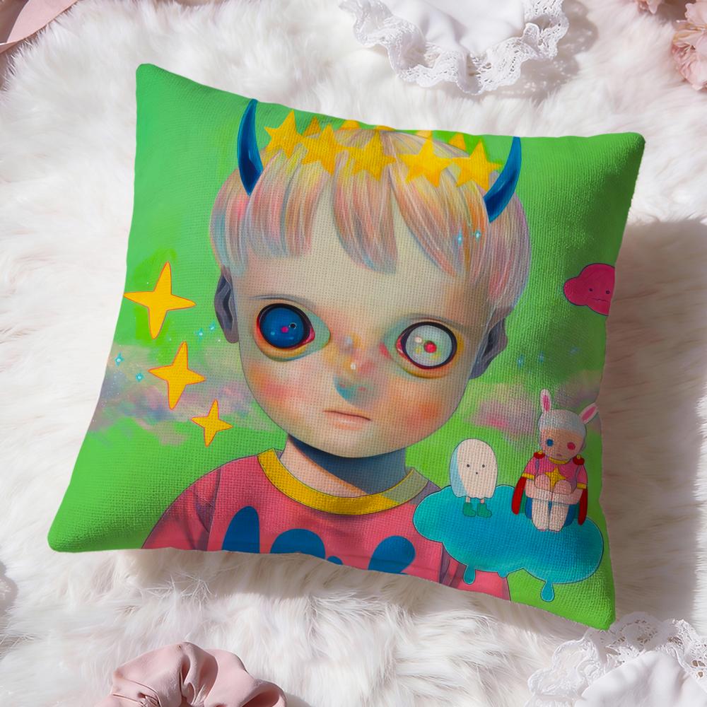 Hikari Shimoda IllustrationS Cushion Cover Premium Comfort Reversible Pillow Cove -Two in One Design for Any Room & Car Interior 30cmx30cm
Hikari Shimoda IllustrationS Cushion Cover Premium Comfort Reversible Pillow Cove -Two in One Design for Any Room & Car Interior 30cmx30cm