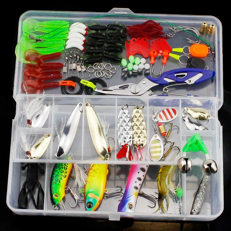 Набір рибальських приманок Hunter High 106 штук: М які приманки, Міноу, VIB, Блешні, Багатофункціональні рибальські аксесуари.
Набір рибальських приманок Hunter High 106 штук: М які приманки, Міноу, VIB, Блешні, Багатофункціональні рибальські аксесуари.