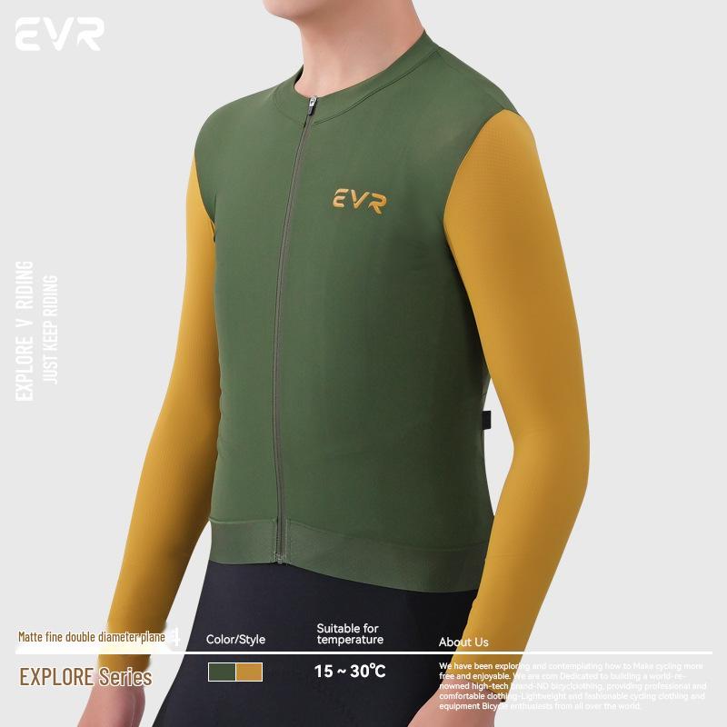 EVR 2024 Men s Long Sleeve Cycling Jersey - Breathable, Sun Protection, High Elasticity, Comfortable M
EVR 2024 Men s Long Sleeve Cycling Jersey - Breathable, Sun Protection, High Elasticity, Comfortable M