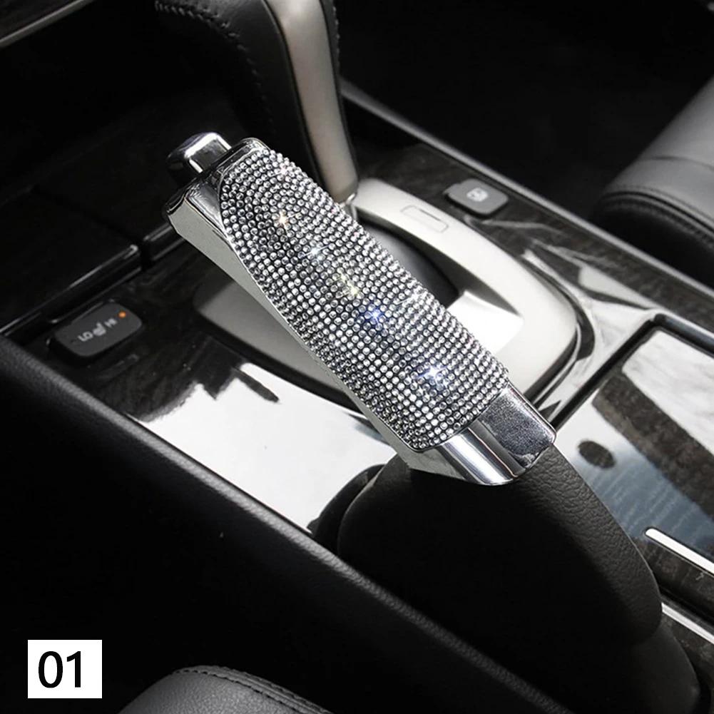 1/3PCS Universal Crystal Car Handbrake Covers Anti-slip Auto Gear Shift Collars Bling Diamond Car Interior Accessories for Woman
1/3PCS Universal Crystal Car Handbrake Covers Anti-slip Auto Gear Shift Collars Bling Diamond Car Interior Accessories for Woman